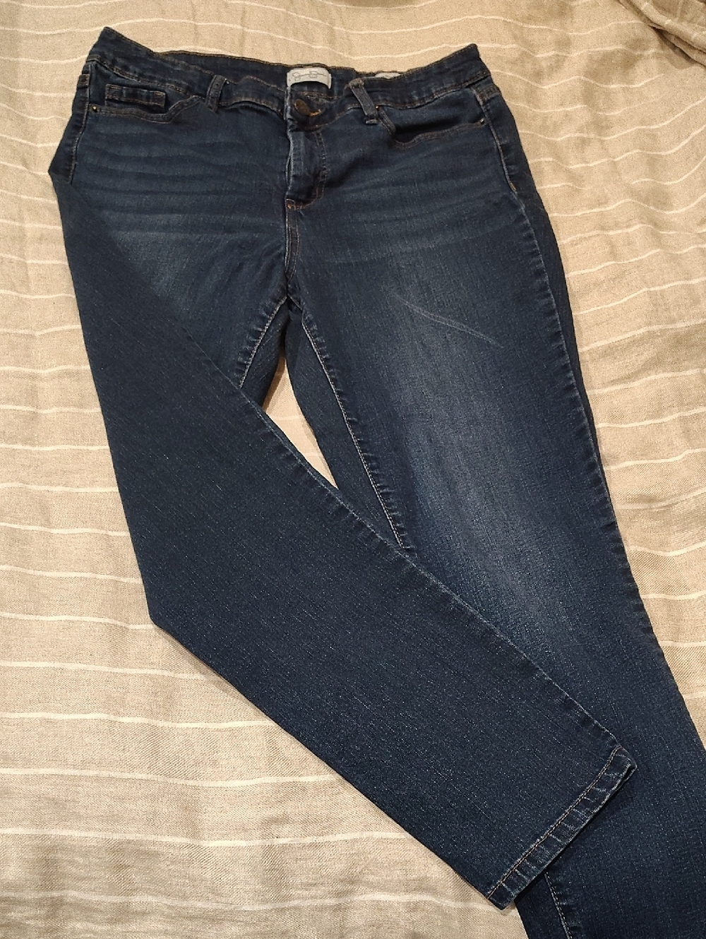 4/$50 Jessica Simpson Dark Blue Stretch Skinny Jeans